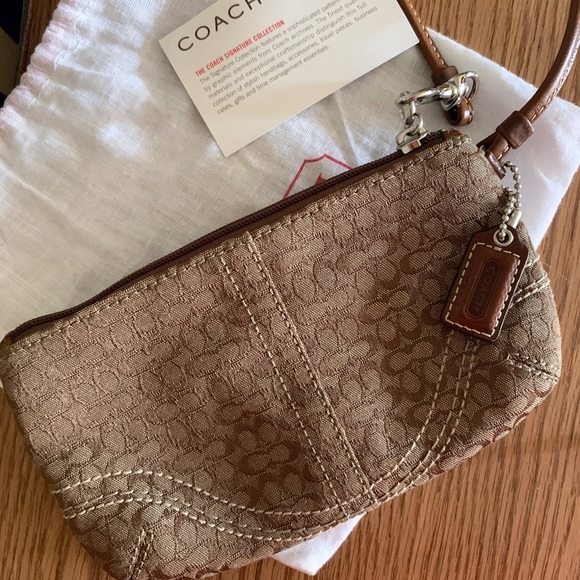 Coach Signature Collection Wristlet - Picture 2 of 4